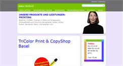 Desktop Screenshot of e-tricolor.ch